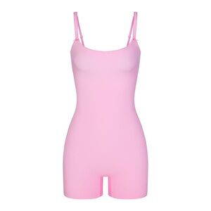 SKIMS Fits Everybody Picot Onesie | Bubblegum Light Pink |  XS